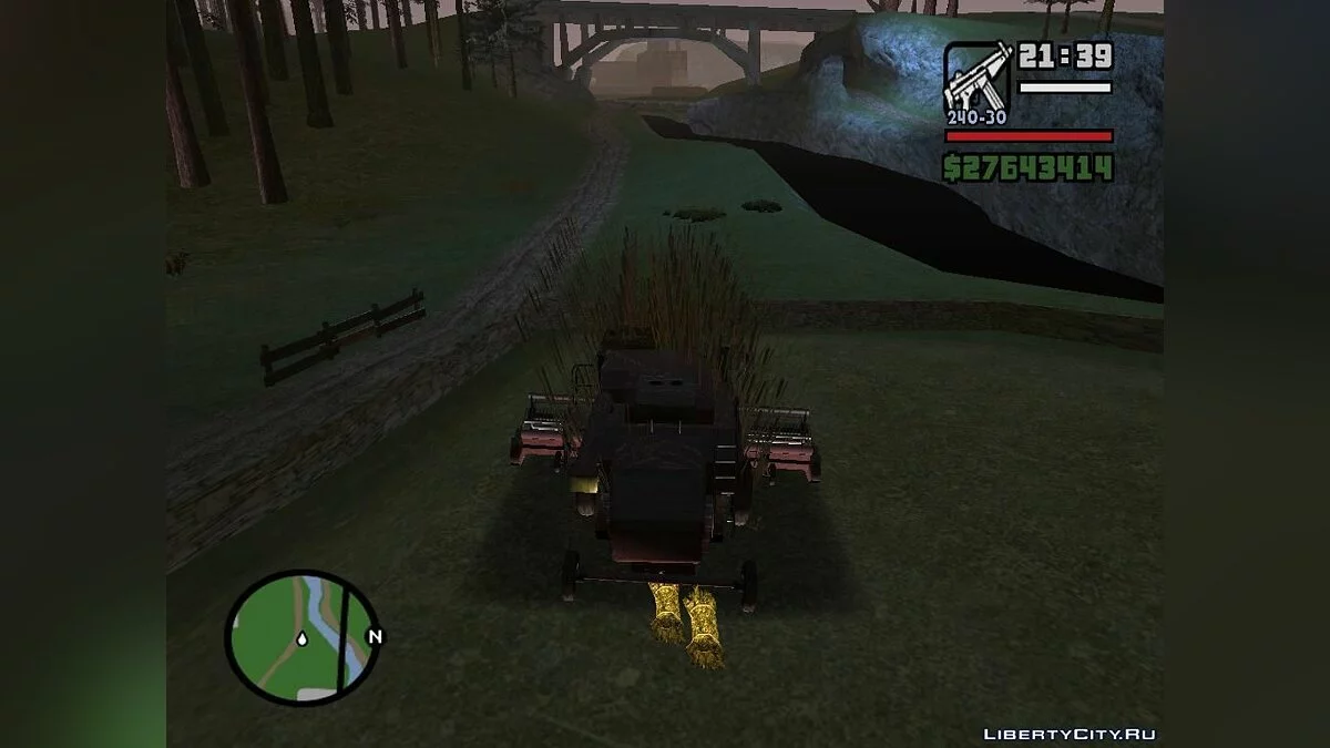 Работа на поле 1.0 / GTA San Andreas