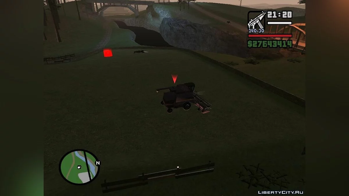 Работа на поле 1.0 / GTA San Andreas