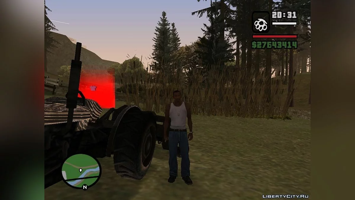 Работа на поле 1.0 / GTA San Andreas