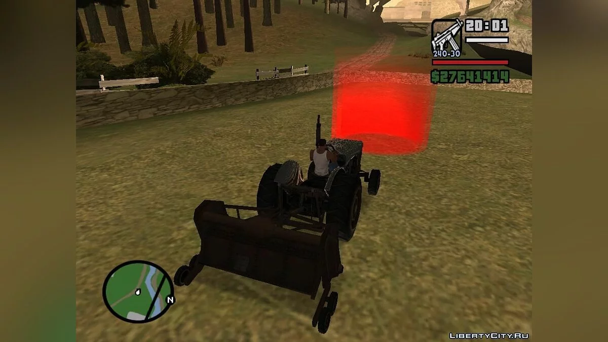 Работа на поле 1.0 / GTA San Andreas
