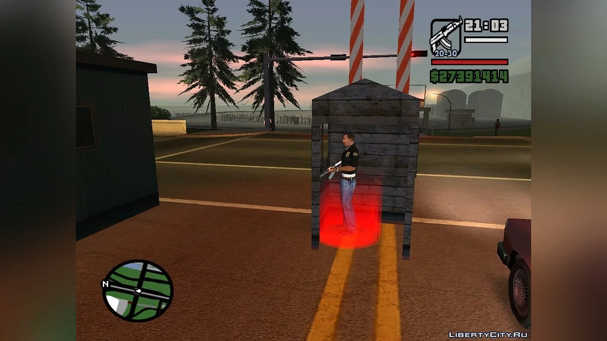 Работа пограничника 1.0 / GTA San Andreas