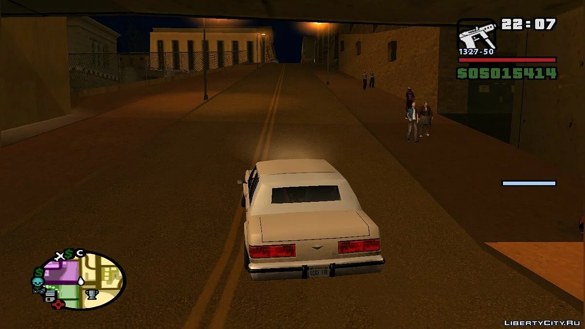 Увеличить или уменьшить радар как в GTA V для GTA San Andreas / GTA San Andreas