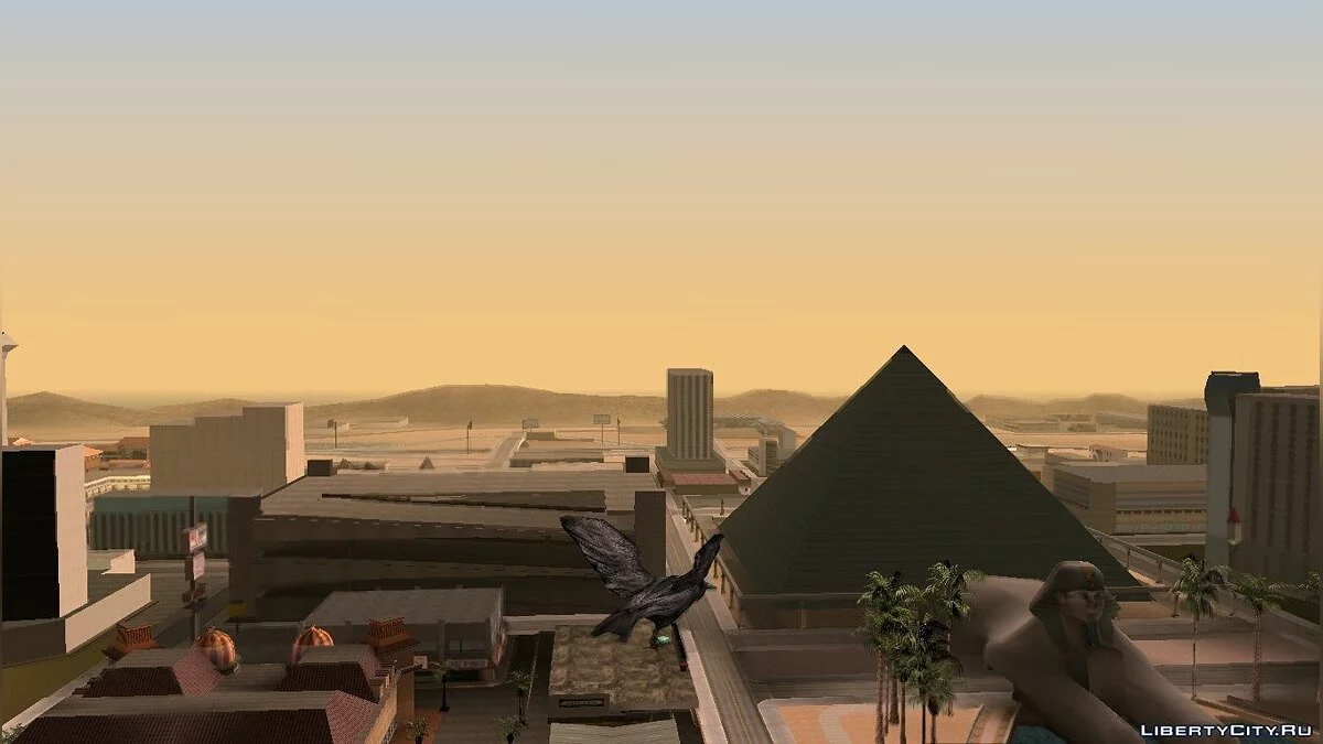 Возможность из GTA V играть за птицу V.1 / GTA San Andreas