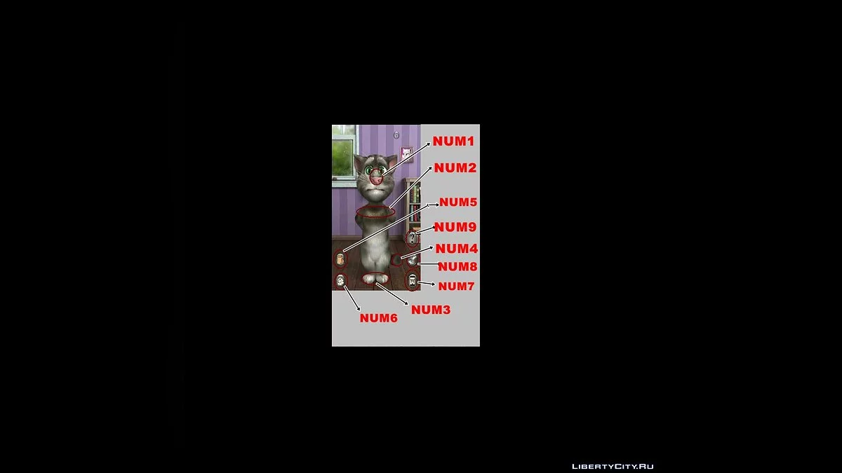 Talking Tom Cat 2 (игра для телефона CJ 1.0) / GTA San Andreas