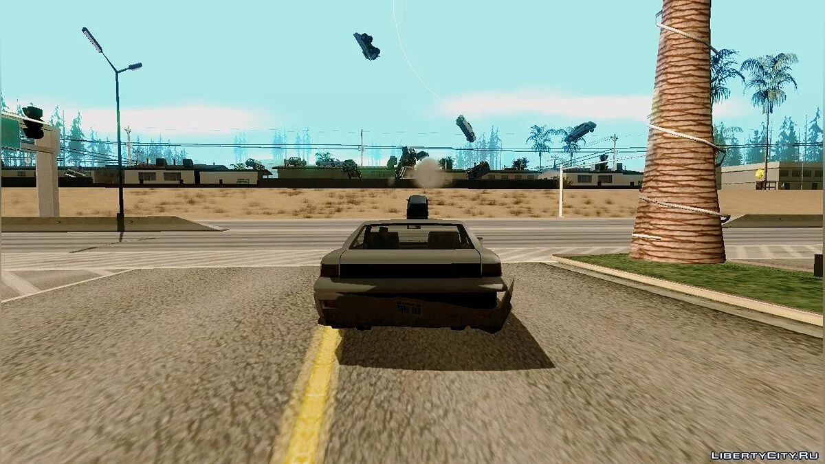 Транспорт вместо пуль V2 / GTA San Andreas