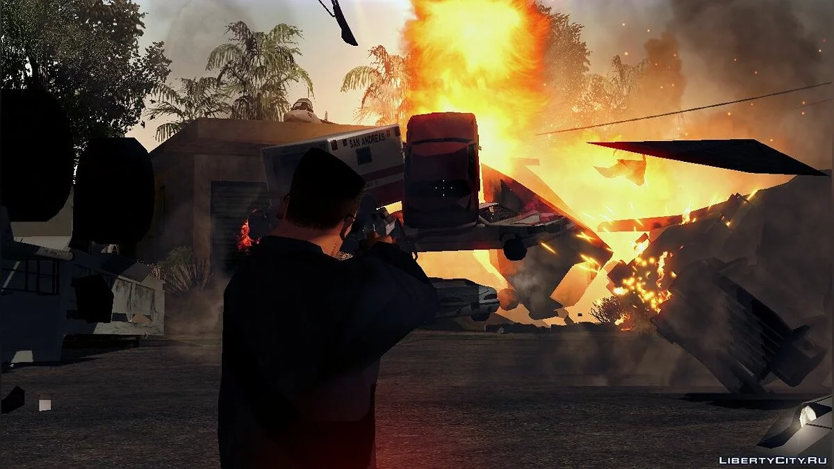 Транспорт вместо пуль V2 / GTA San Andreas