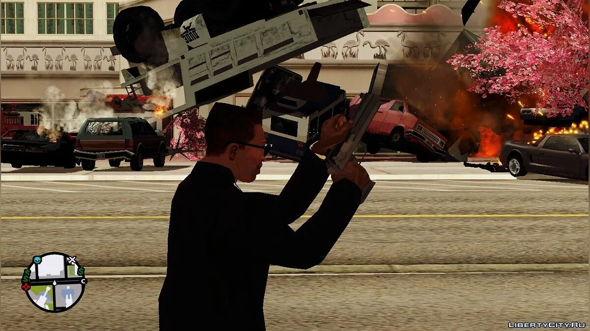 Транспорт вместо пуль V2 / GTA San Andreas