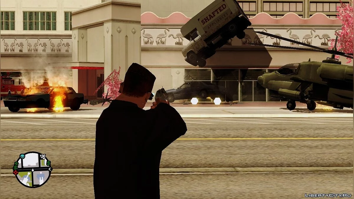 Транспорт вместо пуль V2 / GTA San Andreas