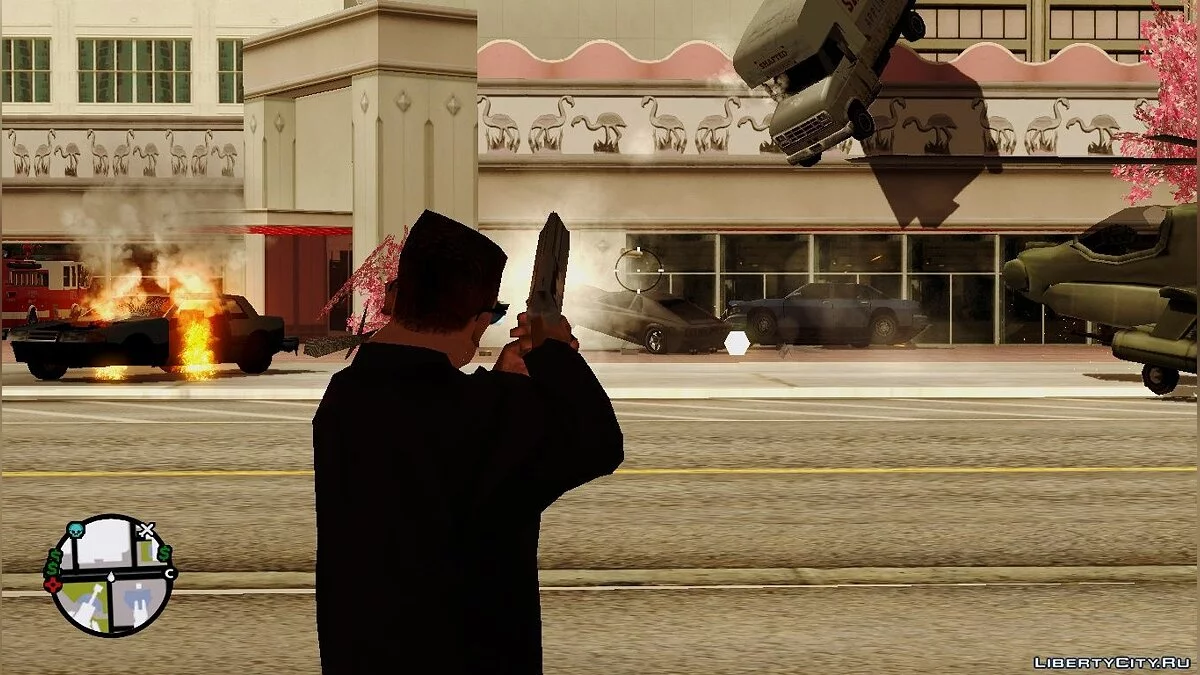 Транспорт вместо пуль V2 / GTA San Andreas