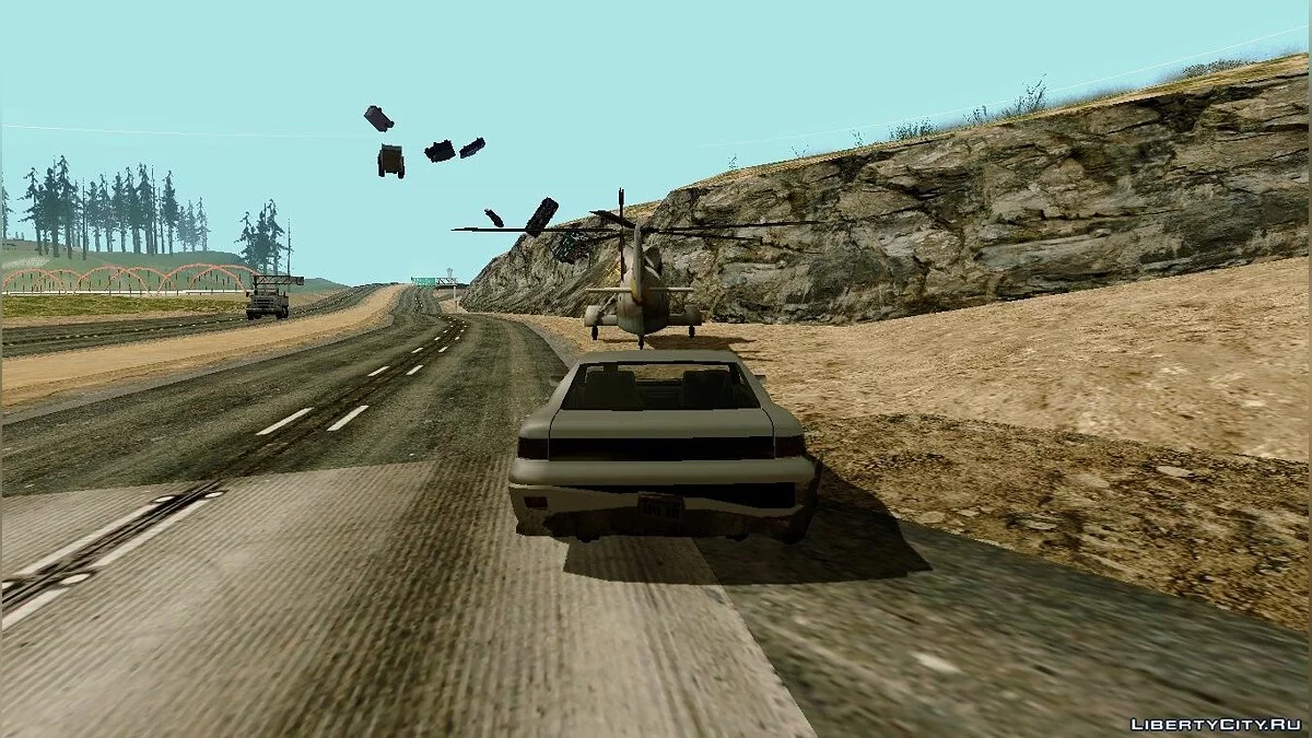 Транспорт вместо пуль V2 / GTA San Andreas