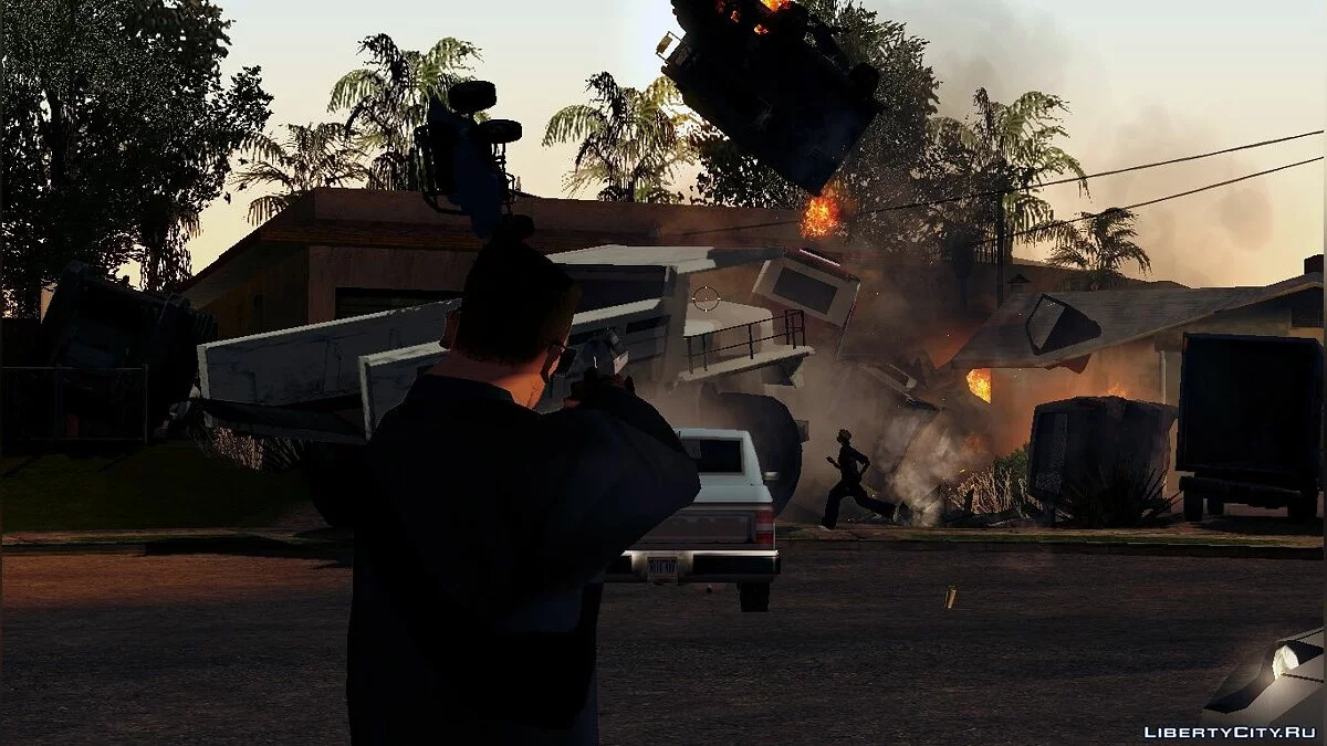 Транспорт вместо пуль V2 / GTA San Andreas