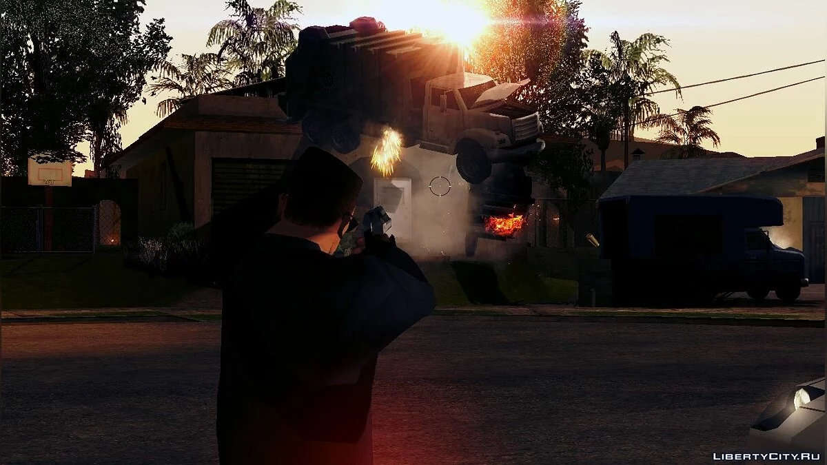 Транспорт вместо пуль V2 / GTA San Andreas