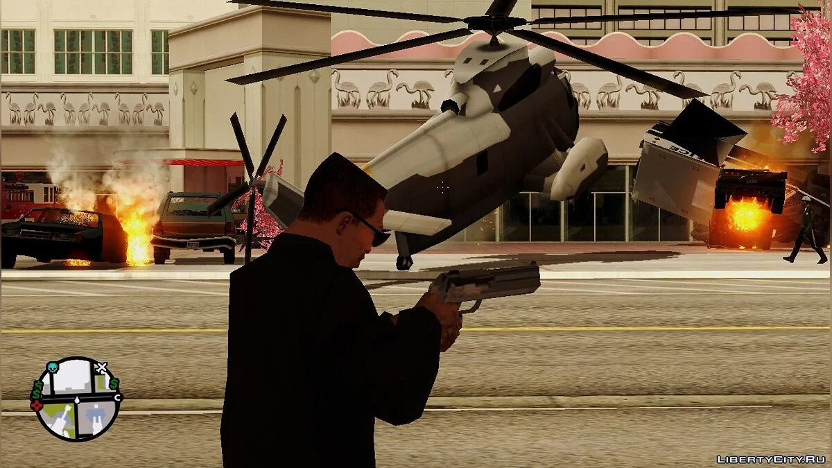 Транспорт вместо пуль V2 / GTA San Andreas