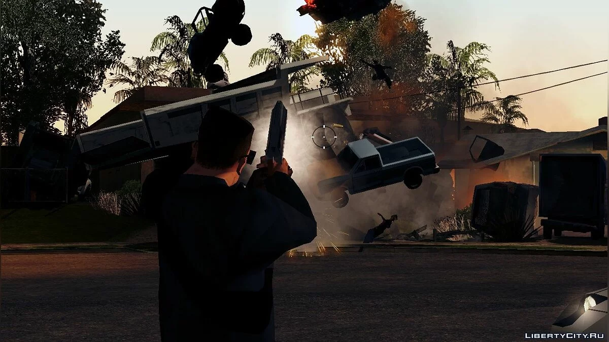 Транспорт вместо пуль V2 / GTA San Andreas