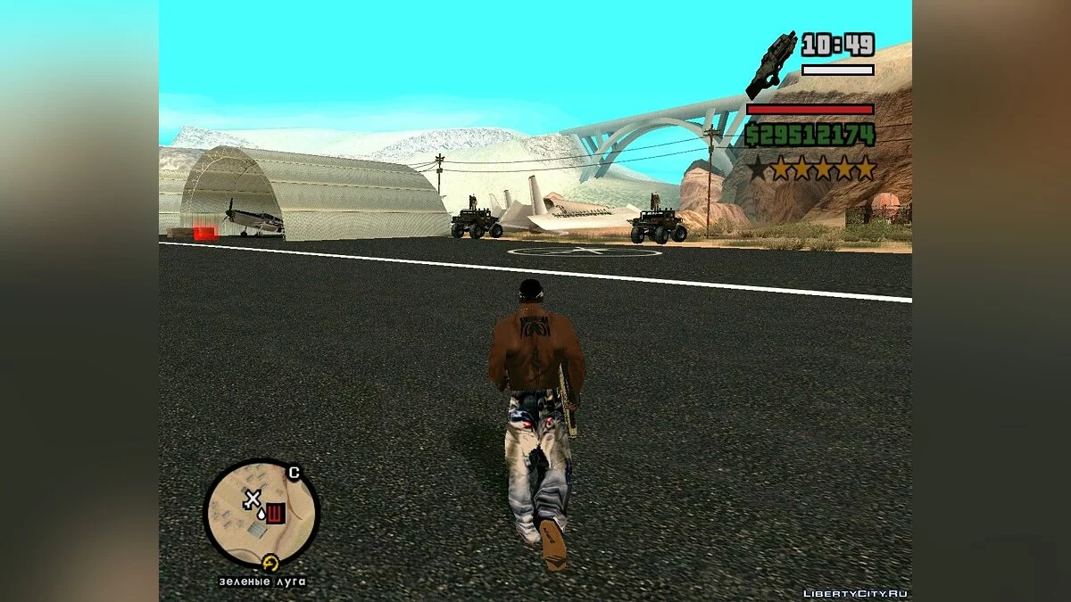 Усиленный розыск при 5-6 звездах / GTA San Andreas