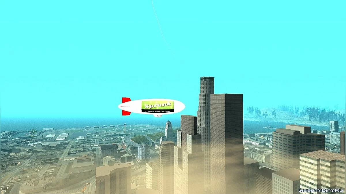 Рекламные дирижабли / GTA San Andreas