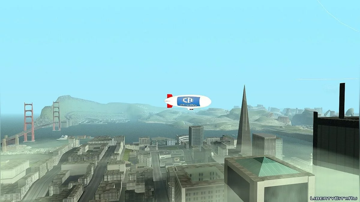 Рекламные дирижабли / GTA San Andreas