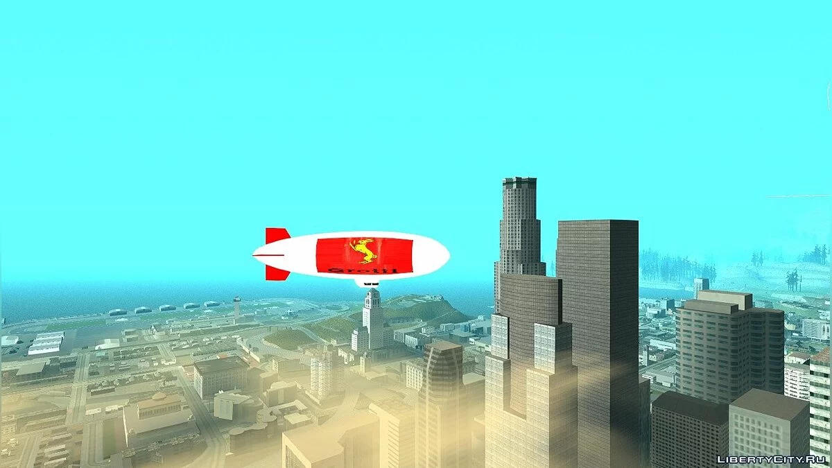 Рекламные дирижабли / GTA San Andreas