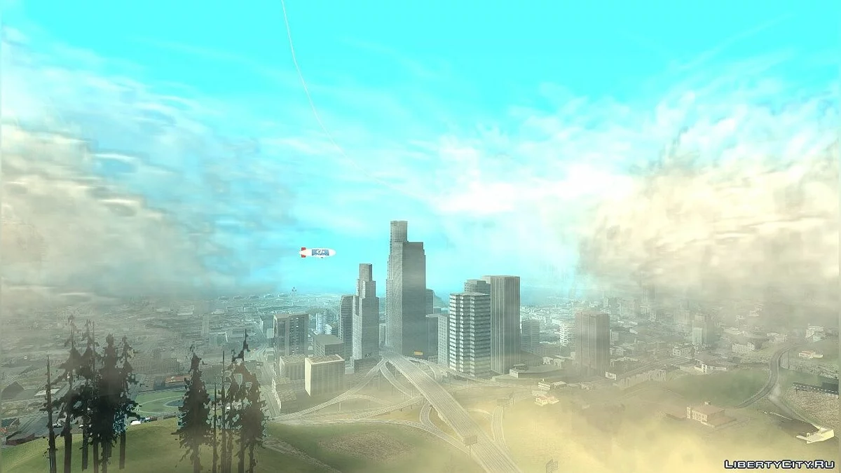 Рекламные дирижабли / GTA San Andreas