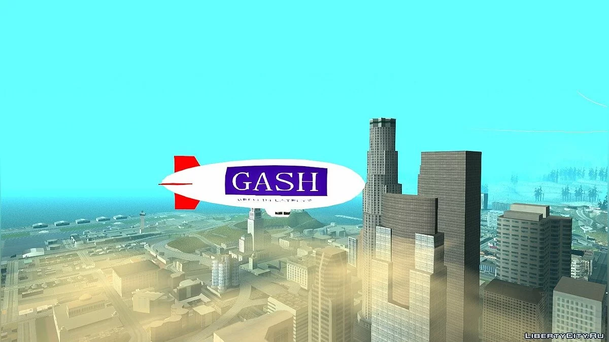 Рекламные дирижабли / GTA San Andreas