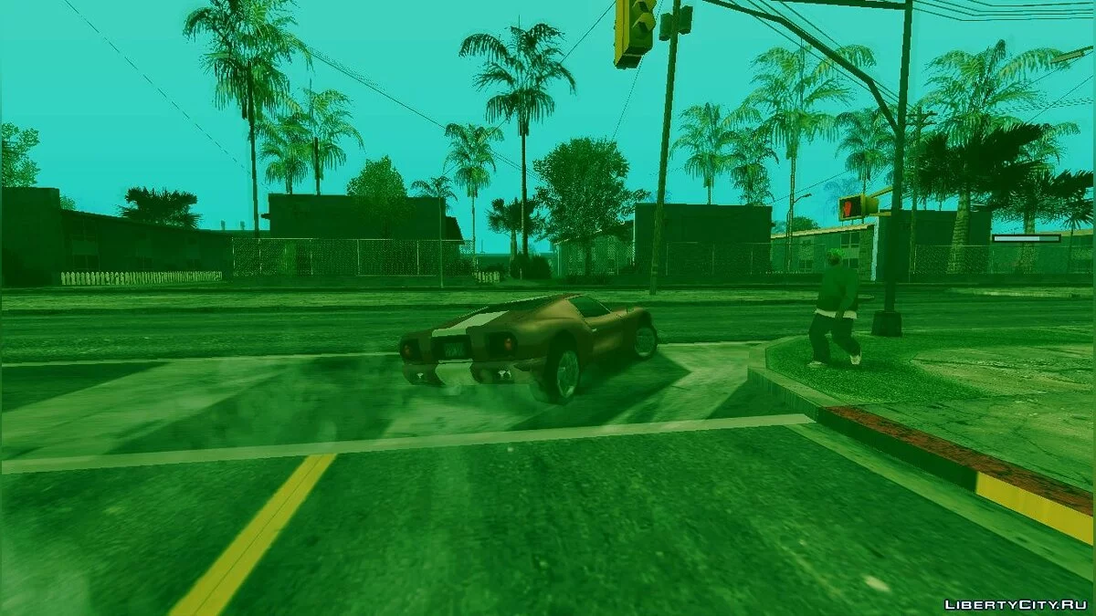 Спец способность Франклина с индикатором) / GTA San Andreas