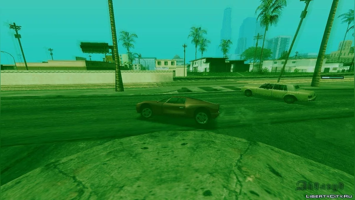 Спец способность Франклина с индикатором) / GTA San Andreas