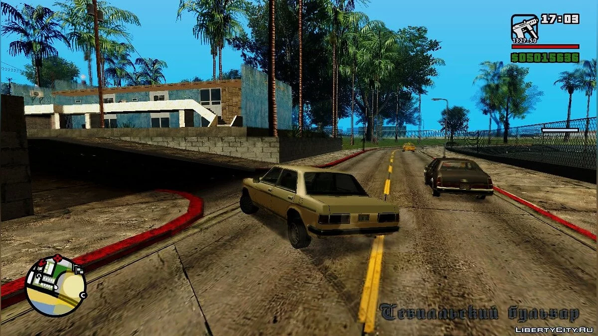 Улучшенная физика управления автомобилем / GTA San Andreas