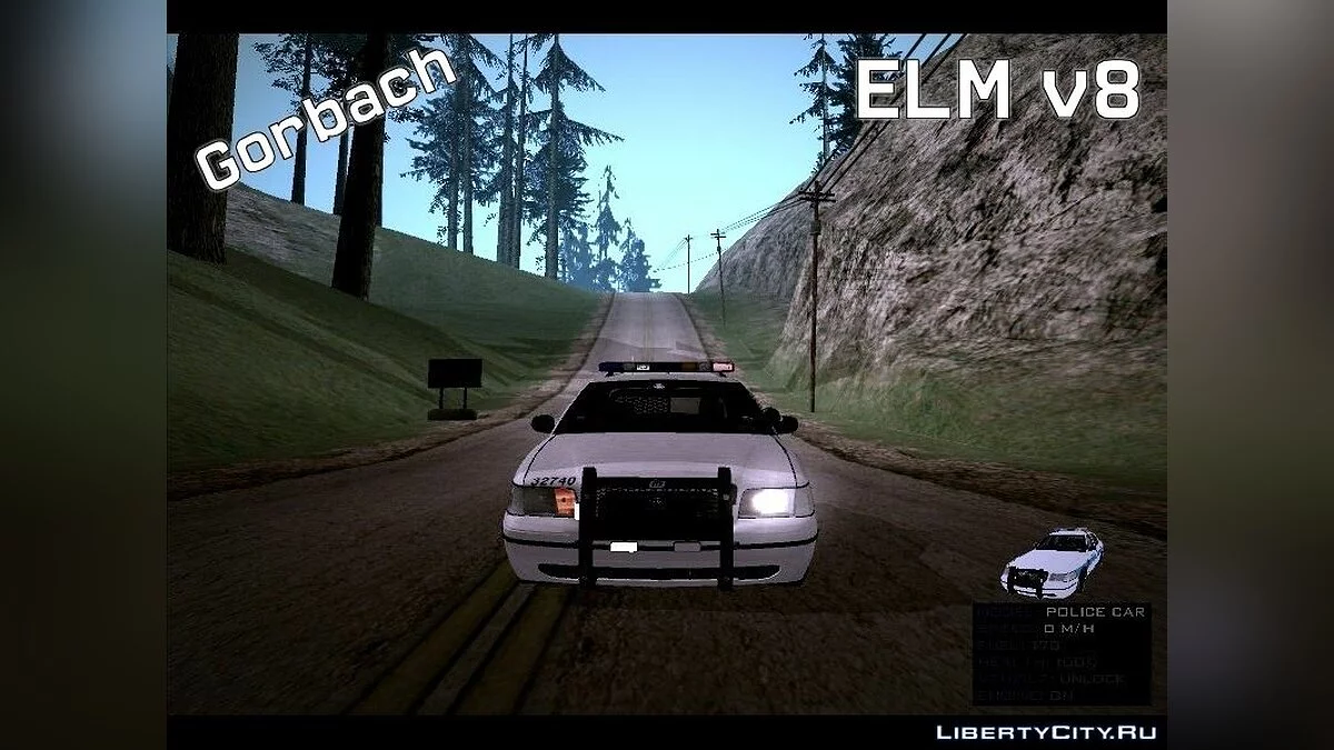 Emergency Light Mod (ELM) v8.5.1 / GTA San Andreas