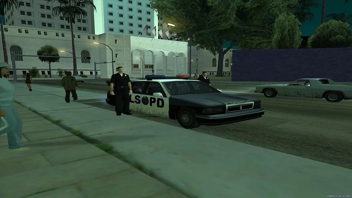 After Arrest Player / GTA San Andreas