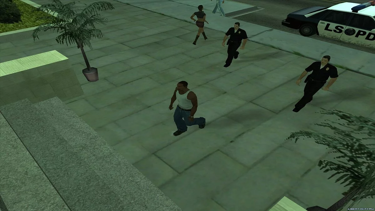 After Arrest Player / GTA San Andreas