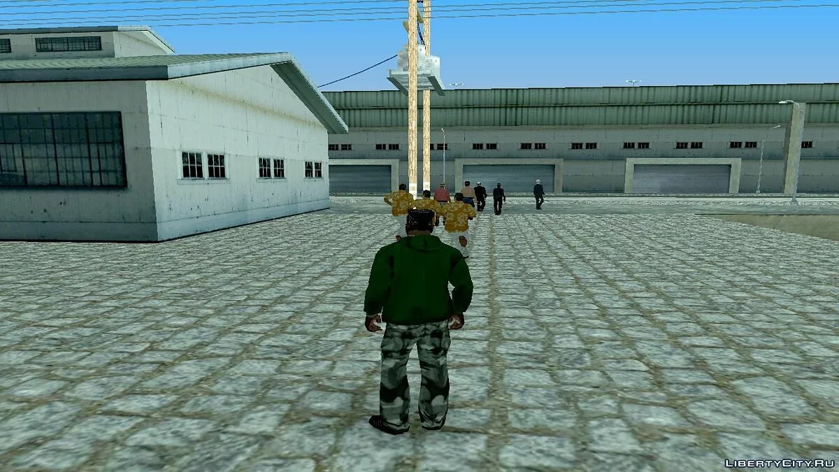 Банда бомжей и война за территорию / GTA San Andreas