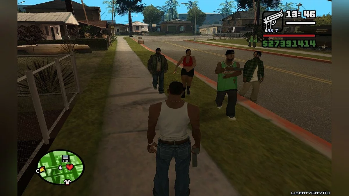 Change Pedtype and Walk Style of Actor / GTA San Andreas