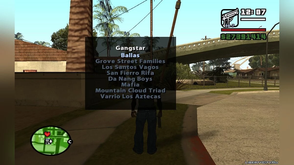 Change Pedtype and Walk Style of Actor / GTA San Andreas