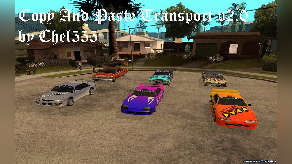 Скачать Copy And Paste Transport v2.0 для GTA San Andreas