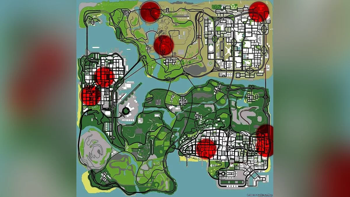 DLC "Big Cop" + all previous DLC / GTA San Andreas