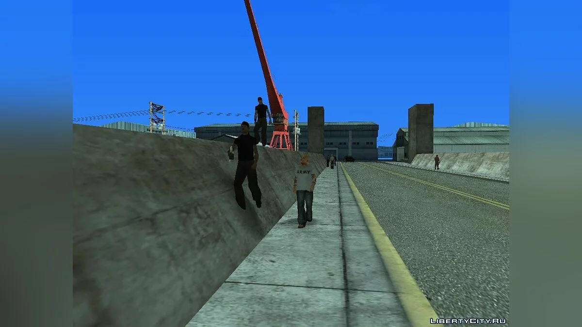Итальянская мафия держит ДОКИ или война с вьетнамцами / GTA San Andreas