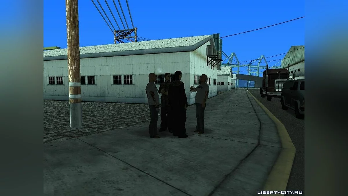 Итальянская мафия держит ДОКИ или война с вьетнамцами / GTA San Andreas