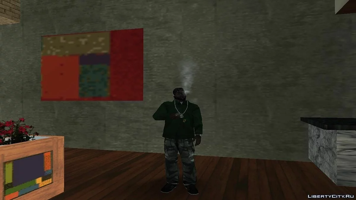 Итальянский бар \"Bar Gangstaro\" в Лос Сантосе / GTA San Andreas