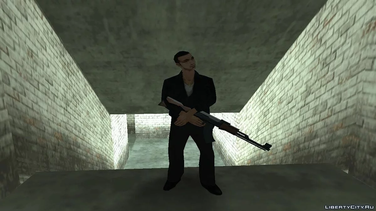 Итальянский бар \"Bar Gangstaro\" в Лос Сантосе / GTA San Andreas