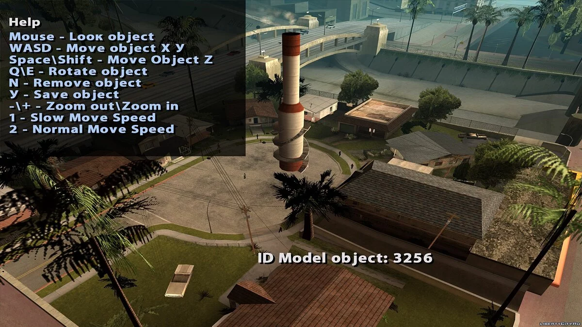 Object Spawner v1.1 / GTA San Andreas