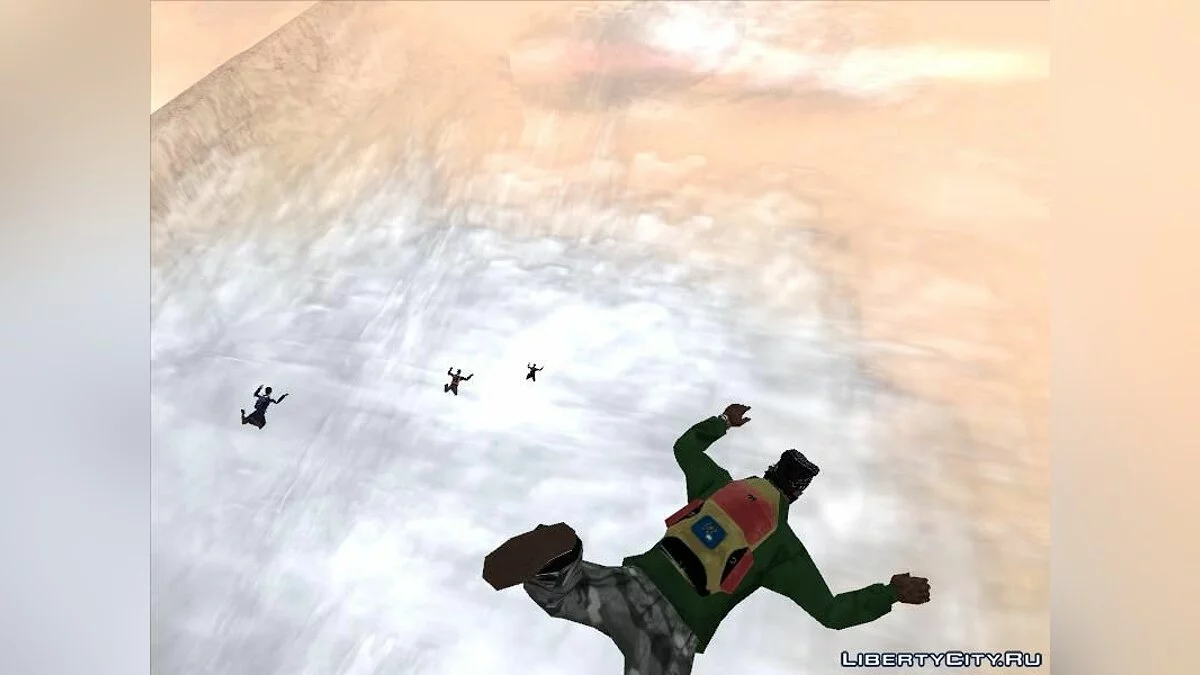 Прыжок из Андромады / GTA San Andreas