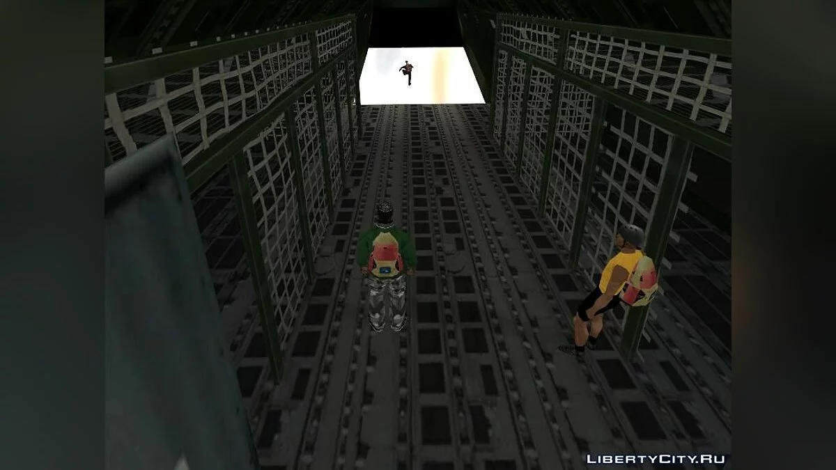 Прыжок из Андромады / GTA San Andreas