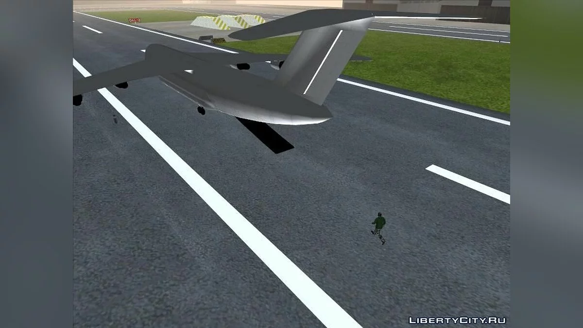 Прыжок из Андромады / GTA San Andreas