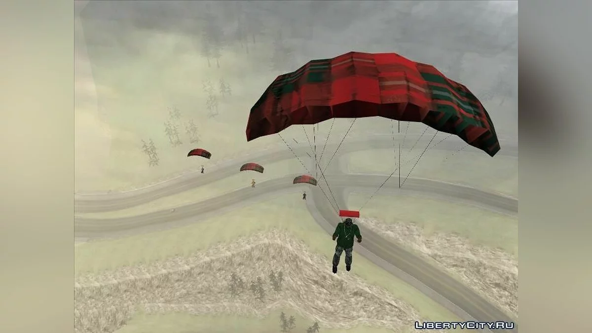 Прыжок из Андромады / GTA San Andreas