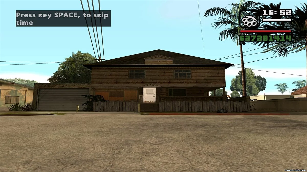 Sleep in Johnson's House (+Saving Game) / GTA San Andreas