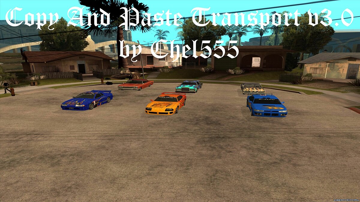 Скачать Copy And Paste Transport v3.0 для GTA San Andreas