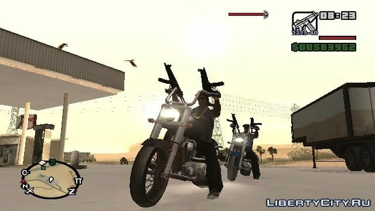 Улучшенная версия Клона игрока / GTA San Andreas