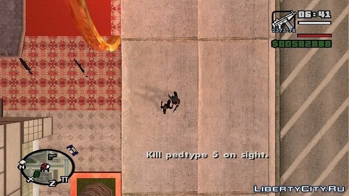 Улучшенная версия Клона игрока / GTA San Andreas