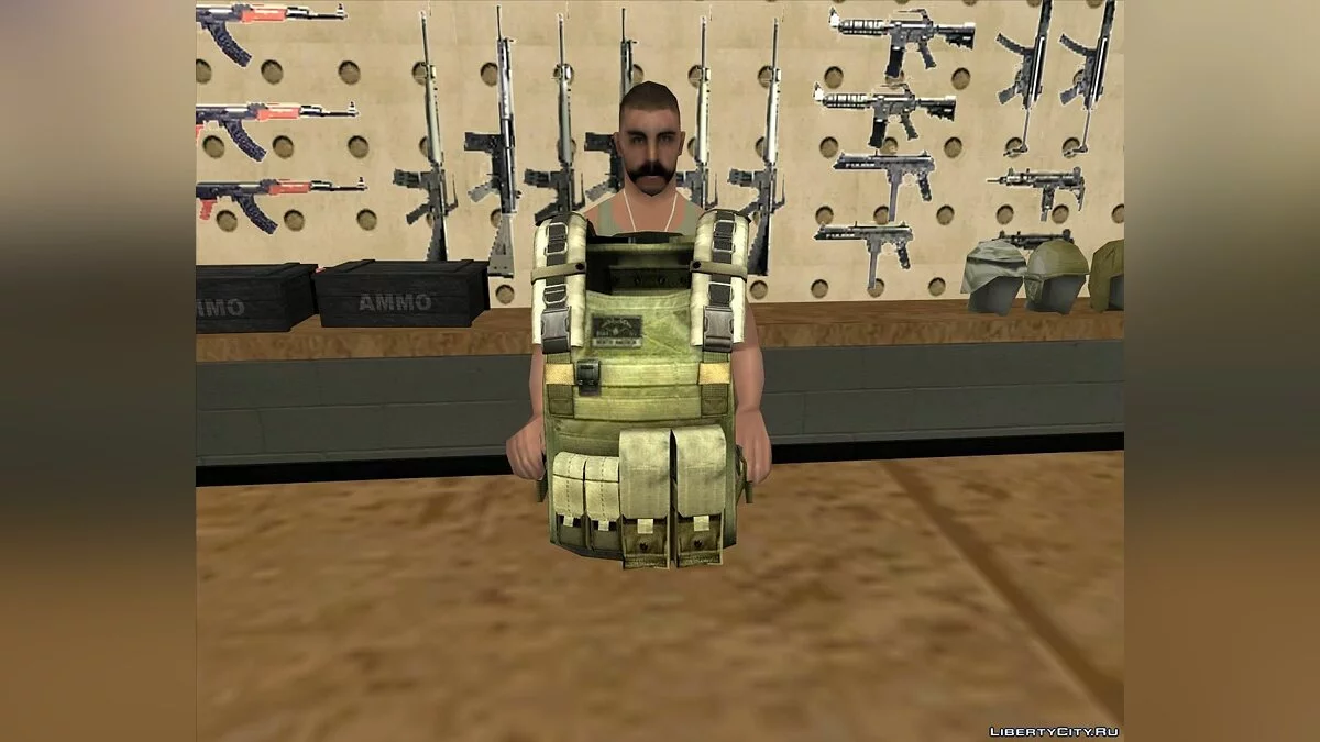 Кевларовый бронежилет из Resident Evil 5 / GTA San Andreas