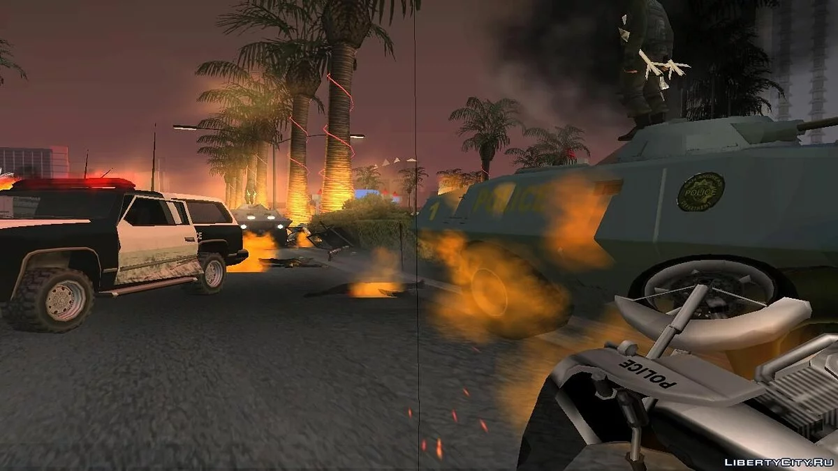 Режим анархии и беспредела V2 / GTA San Andreas
